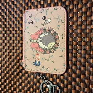 Studio Ghibli Totoro Pink Coin Purse